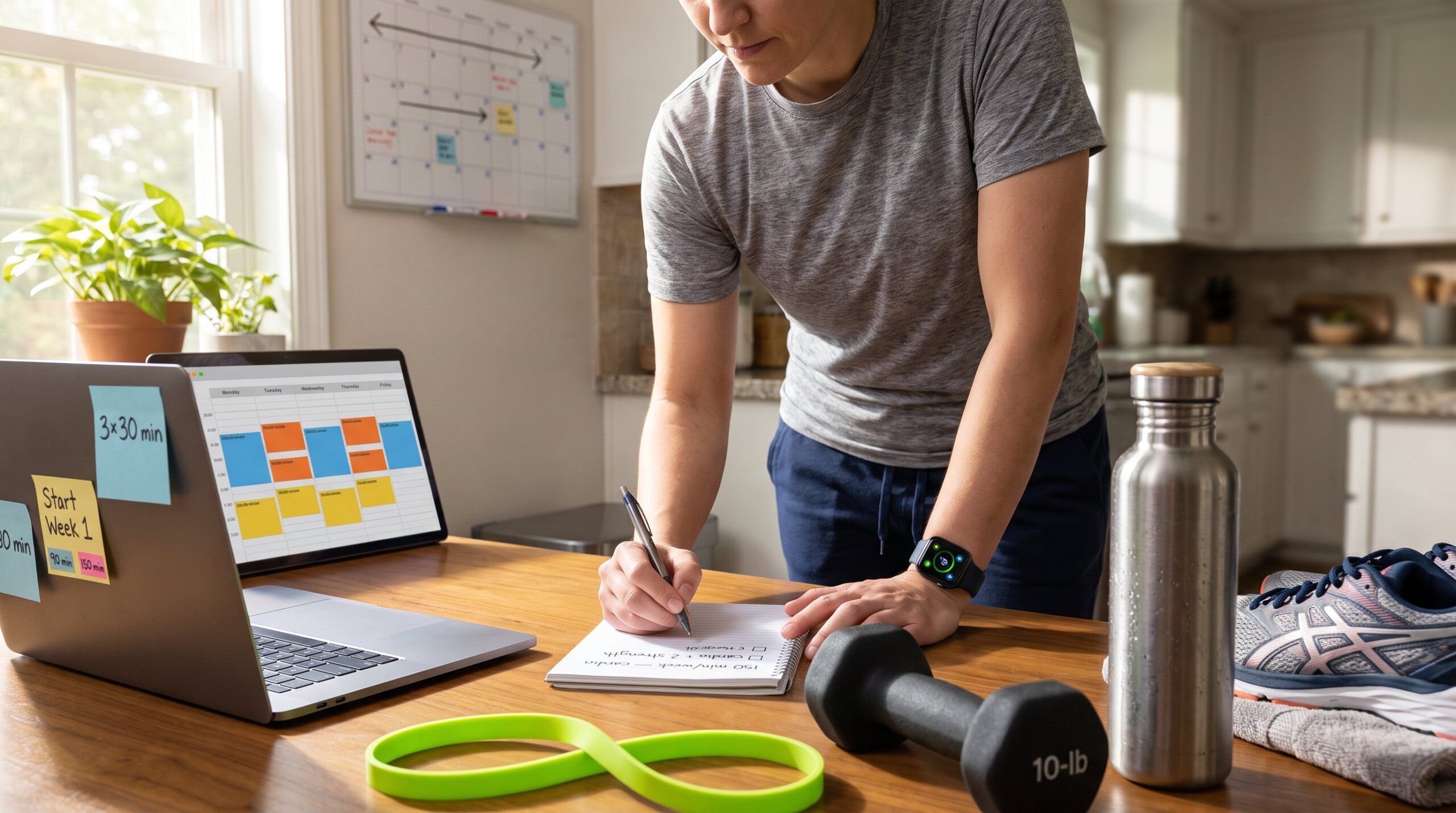 How to Build a Realistic Weekly Exercise Routine